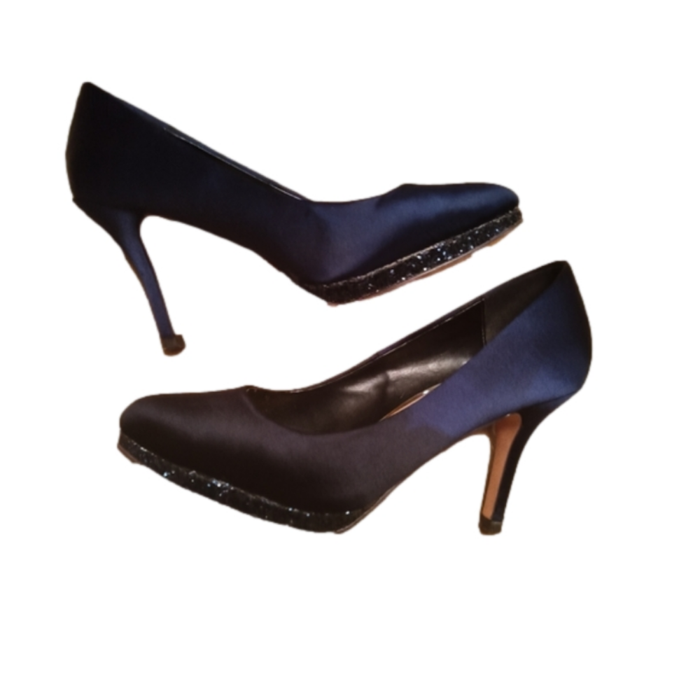 Essence Menbur Satin Blue shoes